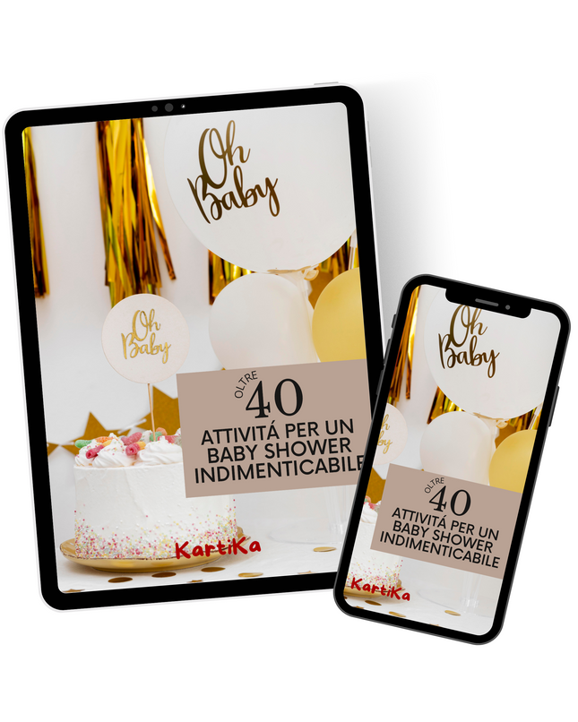 40 Attività per un Baby Shower indimenticabile